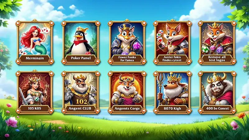 บรรยากาศหน้าจอเกมสล็อตสำหรับเลือกเล่นบน vm9